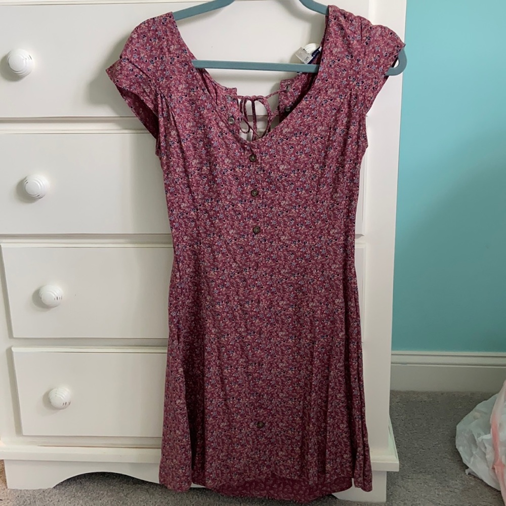Floral mini dress